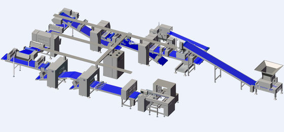 Αγορά μορφωματικό Laminator ζύμης δομών πλάτους 850mm με τη διαφορετική γραμμή σύνθεσης διαδικτυακή κατασκευή