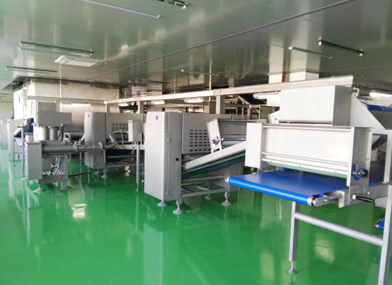 Αγορά -40℃ αυτόματη Laminator ζύμης ζύμης σηράγγων παγώματος μηχανή για το ρόλο Croissant και sasuage διαδικτυακή κατασκευή