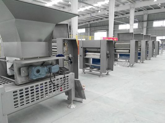 Αγορά Τα ανθεκτικά 144 Laminator ζύμης Drive σερβο μηχανών στρώματα μηχανών, εμπορική μηχανή τοποθέτησης σε στρώματα για τις δανικές ζύμες διαδικτυακή κατασκευή