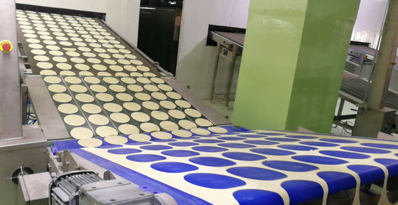 Αγορά Tortilla απόδοσης Perfct G1250 γραμμή παραγωγής τη σταθερή και υψηλή ικανότητα παραγωγής που εξοπλίζεται με με την οθόνη αφής διαδικτυακή κατασκευή